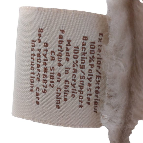 Suede Jacket  Faux Fur - Size Large - Picture 6 of 15